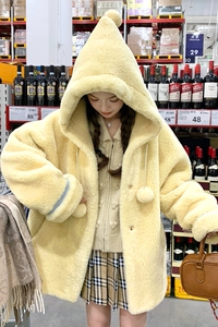 【现货】数据好皮毛一体外套P225-K328图片