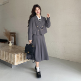 【现货】数据好学院风西装两件套P185-K298，女装套装/套裙，浙宝128A