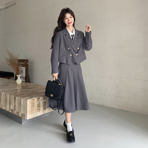 【现货】数据好学院风西装两件套P185-K298图片
