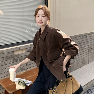 【现货】麂皮绒外套P160-K228图片