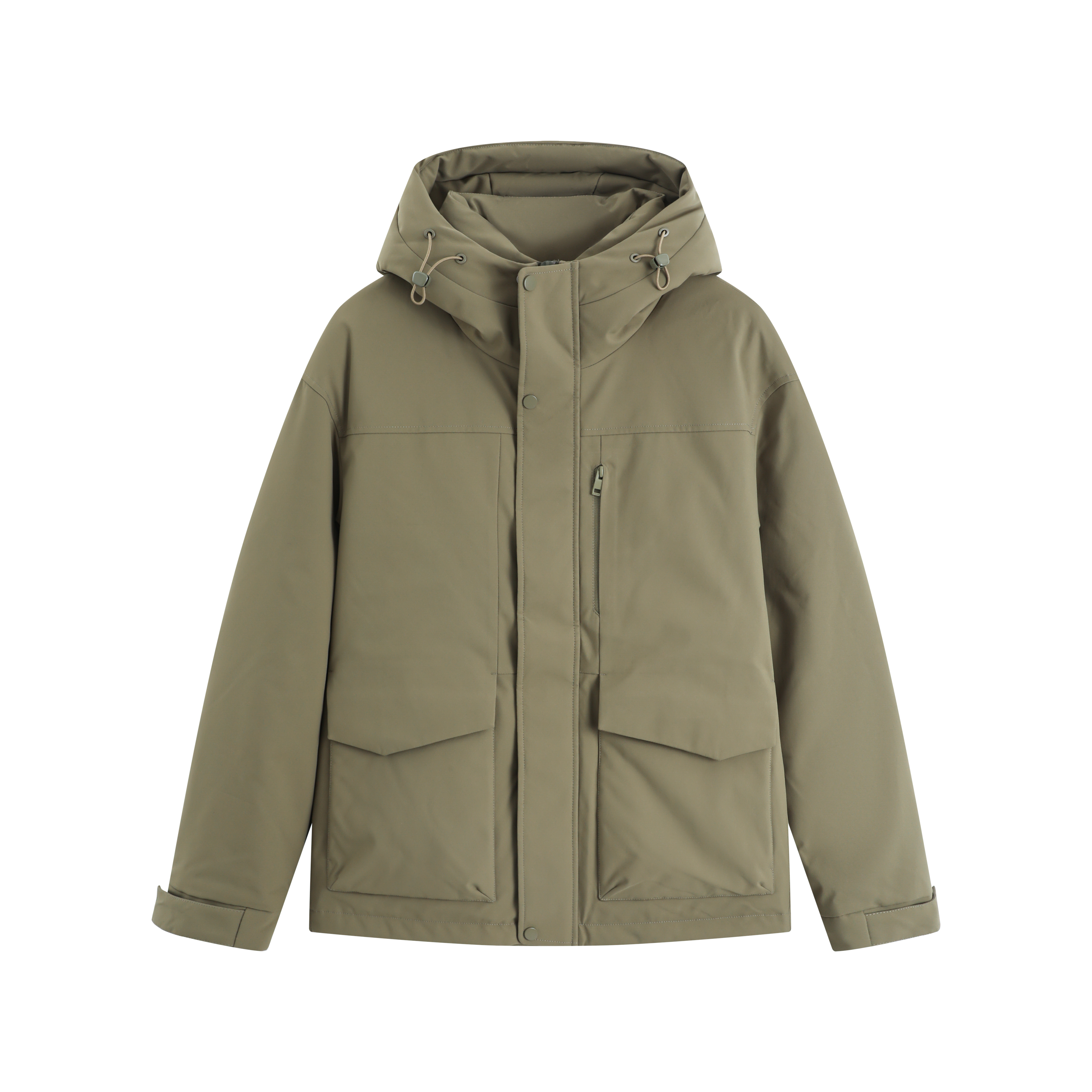 90绒带极简港风连帽短款羽绒服LMY65107-P220，男装羽绒服，电商A306