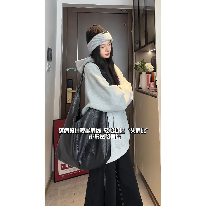 直播品质25年春秋季纯色重磅420克重连帽卫衣A306-W88-P55,女装卫衣/绒衫,电商A306