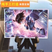 鲁班七号王者游戏周边纪念品水晶玻璃相框桌面摆件男友女生日礼物