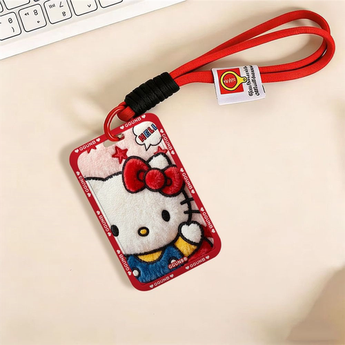 招手红kt校园卡交通fnc感应卡套饭卡套身份证地铁门禁卡套