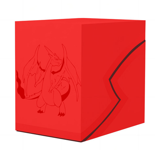 宝可梦喷火龙卡盒收纳盒桌游卡牌盒万智牌游戏王奥特曼周边动漫