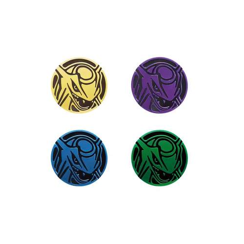 烈空座硬币PTCG宝可梦卡片指示物比赛神奇宝贝周边桌游道具标记