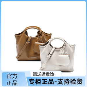 百丽包包女25夏新复古通勤豹纹耳机包挂件单肩手提托特包BL824BX5