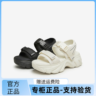 新款 Tata他她休闲厚底凉鞋 WL701BL4 2024夏季 软底沙滩凉鞋 女鞋 时尚