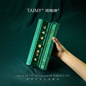 塔梅琳新款 戒指盒钻戒高档首饰盒天鹅绒防氧化黄金珠宝饰品收纳盒