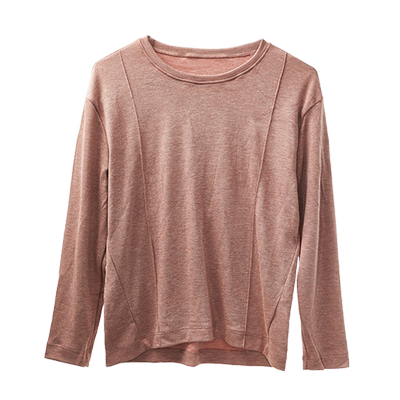 meisee/美思无痕秋冬女士保暖内衣内发热打底衫上衣薄款抗菌冬季