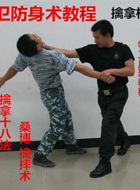 散打/擒拿格斗反擒拿/逃脱/反击自卫防身术武术视频教程教学