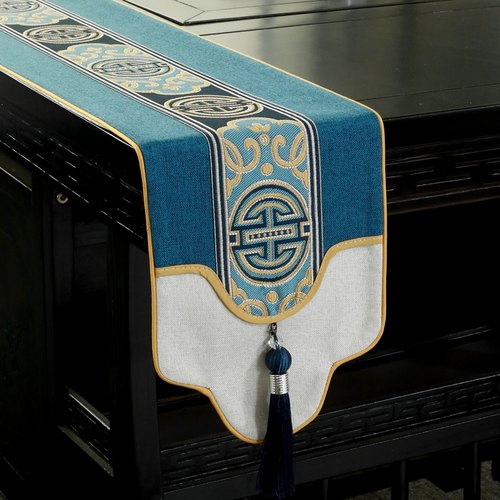 新中式桌旗新款禅意茶席爆款特卖