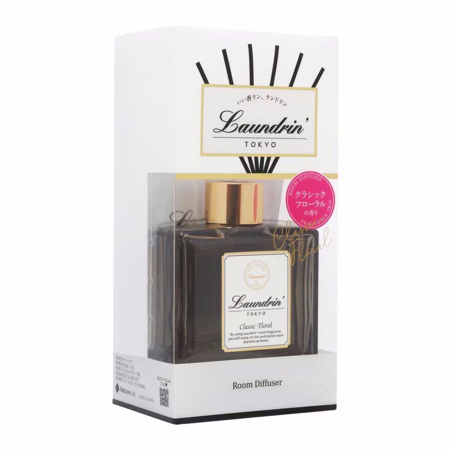 LAUNDRIN -室内扩香（经典花香)80ML - 卧室内家用持久房间熏香氛