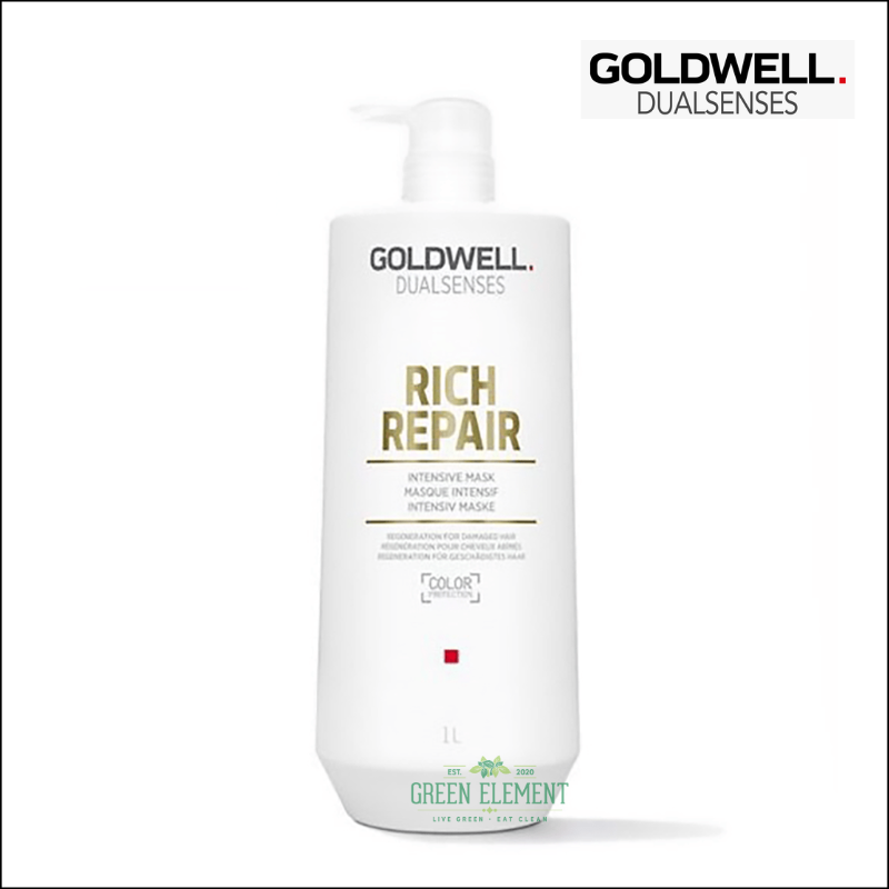 进口GOLDWELL歌薇特效修护护发素1000ml回复天然弹性减少头发折断