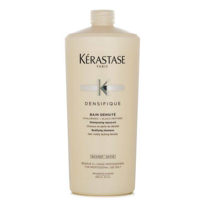 进口KERASTASE 浓密洗发露脱发明显发质1000ml发质明显稀疏者适用