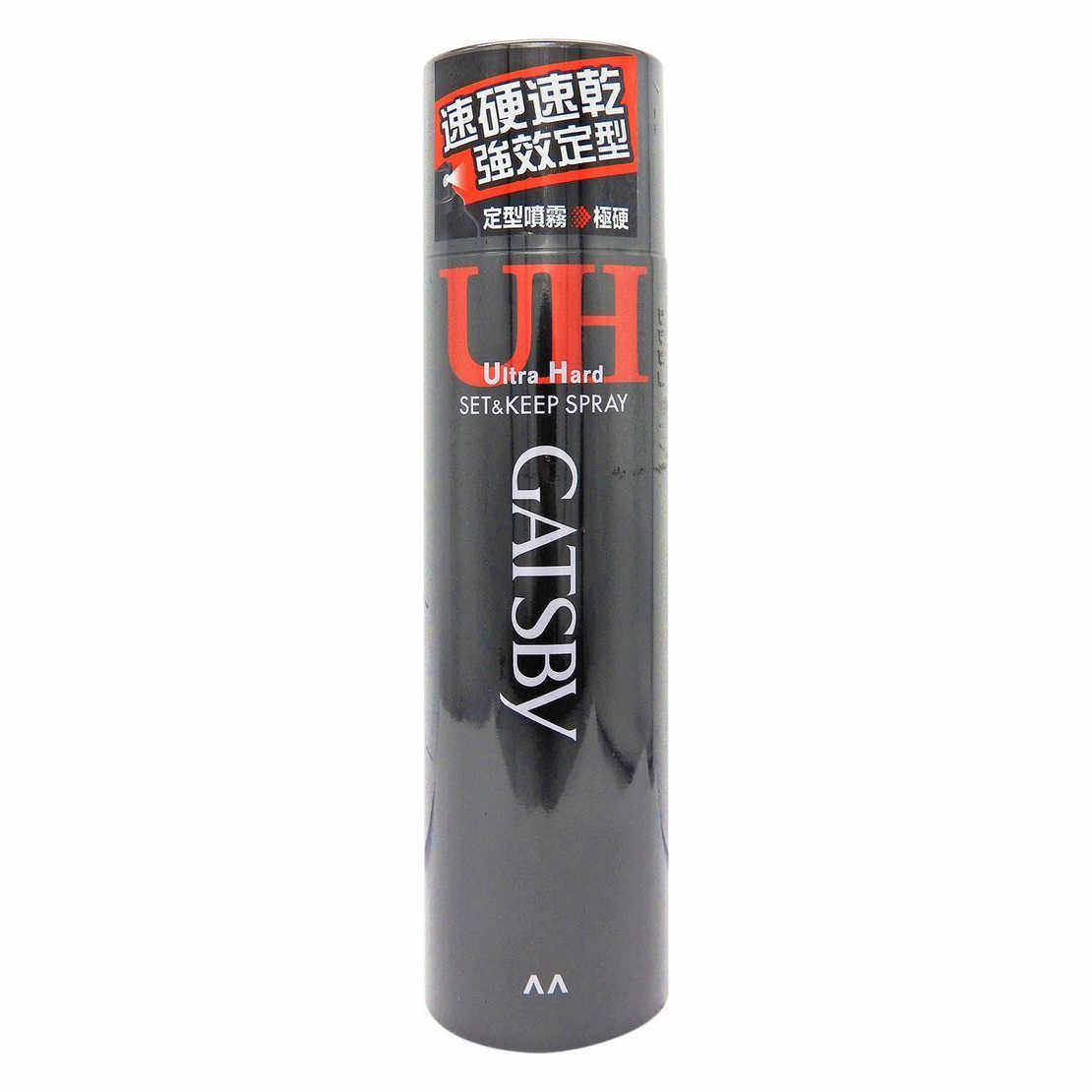 港版进口GATSBY定型喷雾极硬质感轻爽潮湿天气维持造型无香味残留