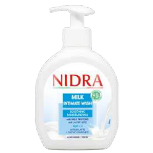 NIDRA保湿私密洗液含牛奶蛋白乳酸PH4.5改善温和防干痒舒缓进口板