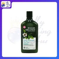 AVALON ORGANICS雅濃有機(jī)茶樹(shù)精油潔凈去頭皮有機(jī)無(wú)硅洗發(fā)露325ml
