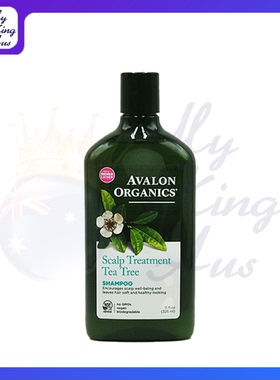 AVALON ORGANICS雅浓有机茶树精油洁净去头皮有机无硅洗发露325ml