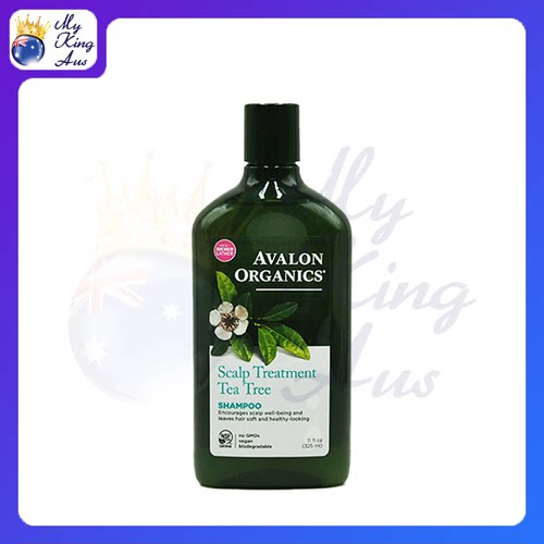 AVALON ORGANICS雅浓有机茶树精油洁净去头皮有机无硅洗发露325ml