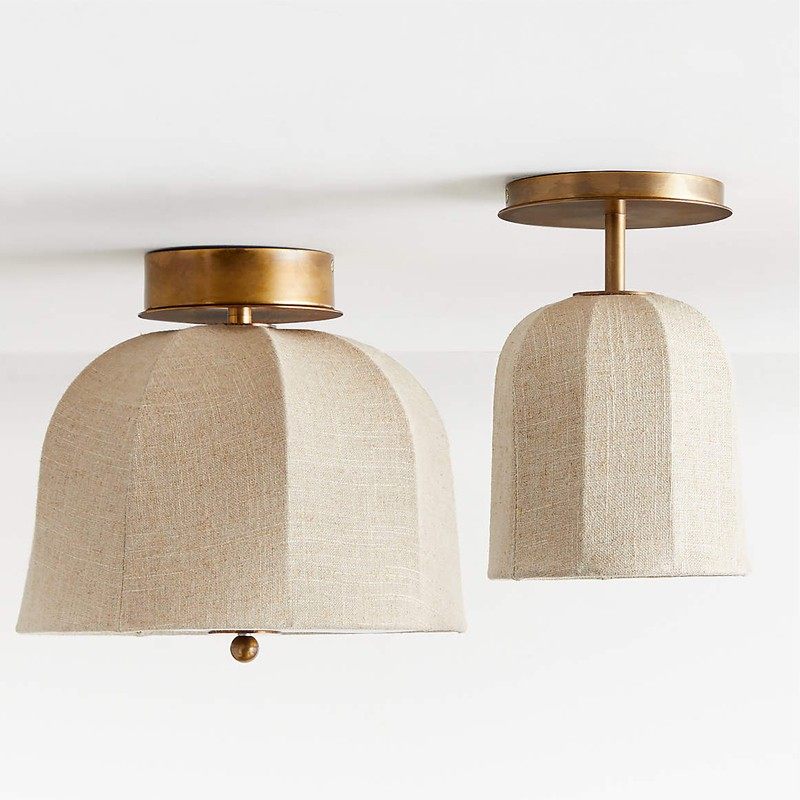 美式亚麻布艺灯罩装饰客厅餐厅吸顶灯民宿酒店别墅卧室艺术灯饰,家装灯饰光源,厨卫/阳台/玄关/过道吸顶灯,淘宝优惠券,粉丝福利购,淘宝优惠卷