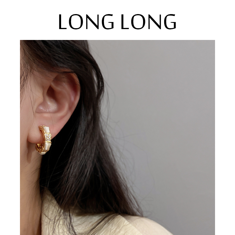 高级感法式气质时尚短款网红耳圈