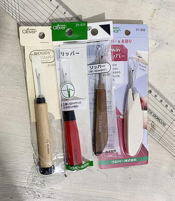 日本进口clover可乐工具  21-505/511/501 拆线器 拆扣割线刀