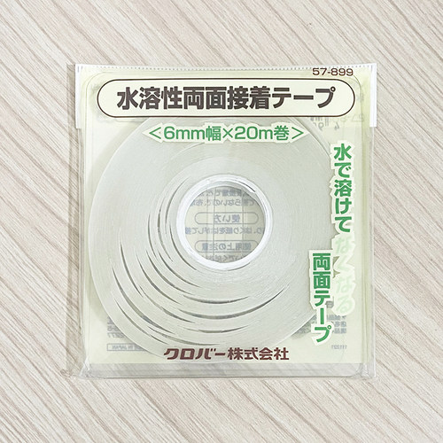日本进口Clover可乐工具 布用水溶性双面胶带 57-899