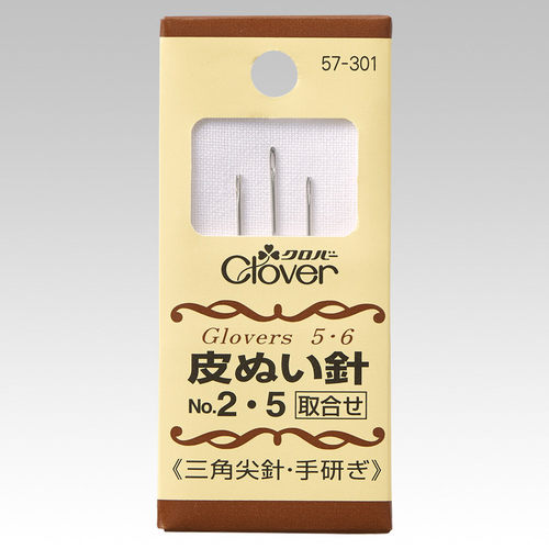 日本进口Clover 可乐工具57-301 皮革缝针（2*5号）