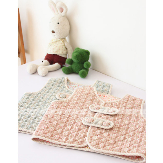 手工DIY材料包 玫瑰拼布材料套包 拼布材料包/宝宝马甲【不是成品