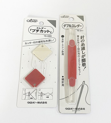 日本进口clover可乐工具缝纫用引线器 穿线器 穿针器 15-020/011