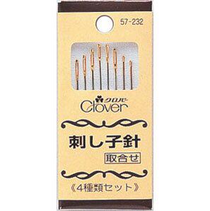 日本进口 clover 可乐工具  刺子绣针组套 57-232
