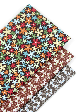 手工DIY棉布/韩国进口拼布布料/印花棉布 1/4码单位 0218-10