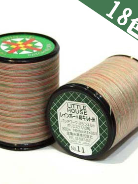 日本Little house小木屋 段染彩虹线 手工绗缝线 40番 104018系列