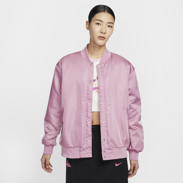 NIKE/耐克 棉服外套女装秋冬新款棒球服运动休闲夹克HJ0972-699
