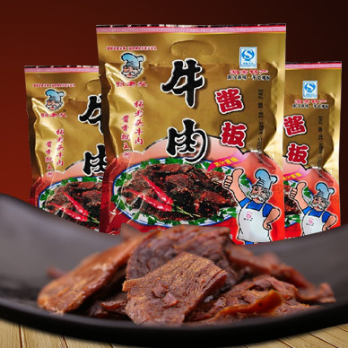 张老头酱板牛肉358g 即食