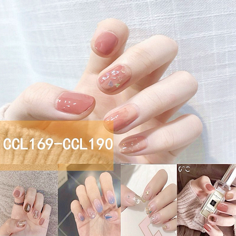 暖暖荐2021韩版网红学生指甲贴片ins风超萌色显白美甲贴纸diy化妆