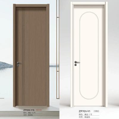 碳晶实木门轻奢隔音门环保无漆门免漆门室内门房间卧室门工厂定制