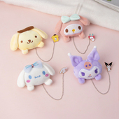 卡通毛绒玉桂狗书包挂件胸针围巾小饰品可爱衣服高颜值配饰别针