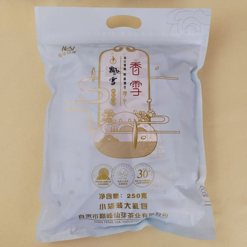 巅峰仙芽巅峰香雪250克独立小包装四川自贡荣县特产茉莉花茶
