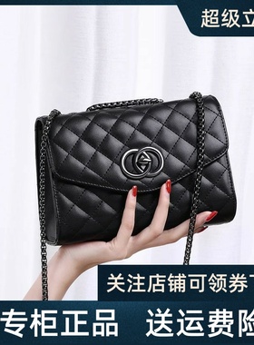 Viney包包2025新款包包女包链条包斜挎高级感轻奢秋冬真皮2024包