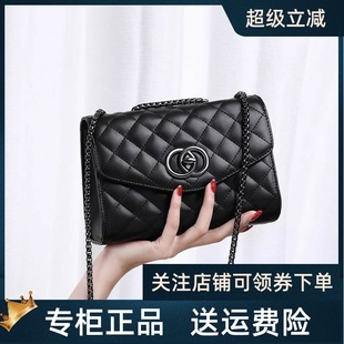 Viney包包2025新款 包包女包链条包斜挎高级感轻奢秋冬真皮2024包