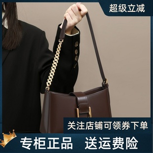 Viney包包2025新款秋冬真皮女包腋下包轻奢简约斜挎包法式单肩包