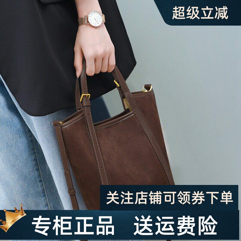 Viney托特包包2026新款夏季真皮斜挎包手提菜篮子大容量单肩女包