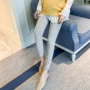 Bà bầu mặc quần legging cotton xuân hè 2019 mới mang thai eo cao nâng bụng quần 3-9 tháng quần mẹ thủy triều - Phụ nữ mang thai quần / quần bụng quần thun bầu