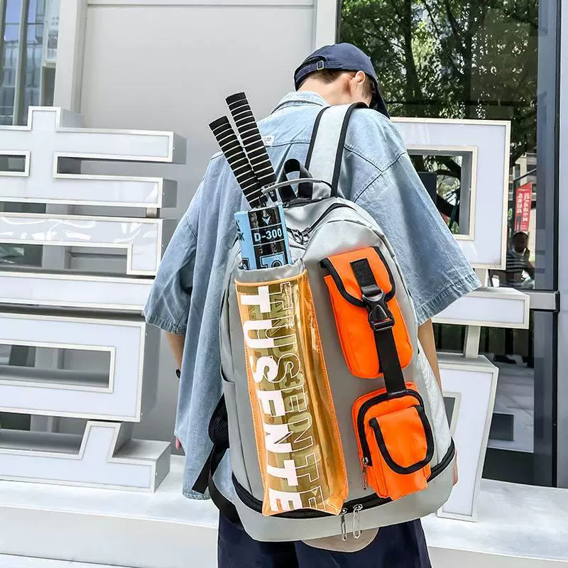 羽毛球拍专用包潮牌专业羽毛球包多功能独立鞋位运动健身双肩背