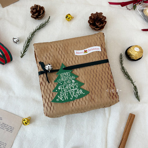 牛皮色蜂窝纸礼物包装材料包