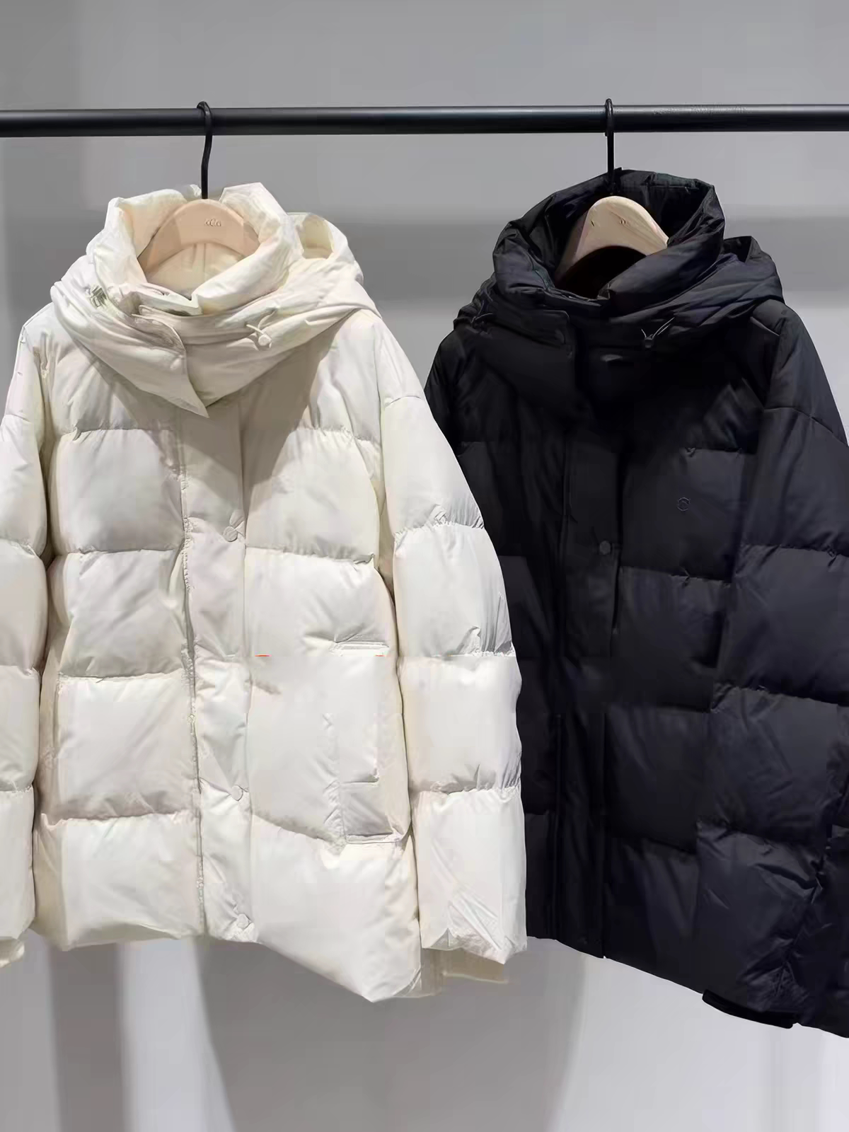 【ative系列】正品羽绒服2026冬新品90绒防风连帽宽松MBF4EIN003