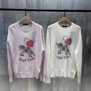 MBF1SWT060 马年系列含绵羊毛山羊绒轻薄糯针织衫 正品 2026春新品