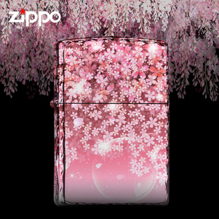 zippo打火机正版 暗夜妖姬精雕冰面彩印原装正品zoop限量送礼之宝